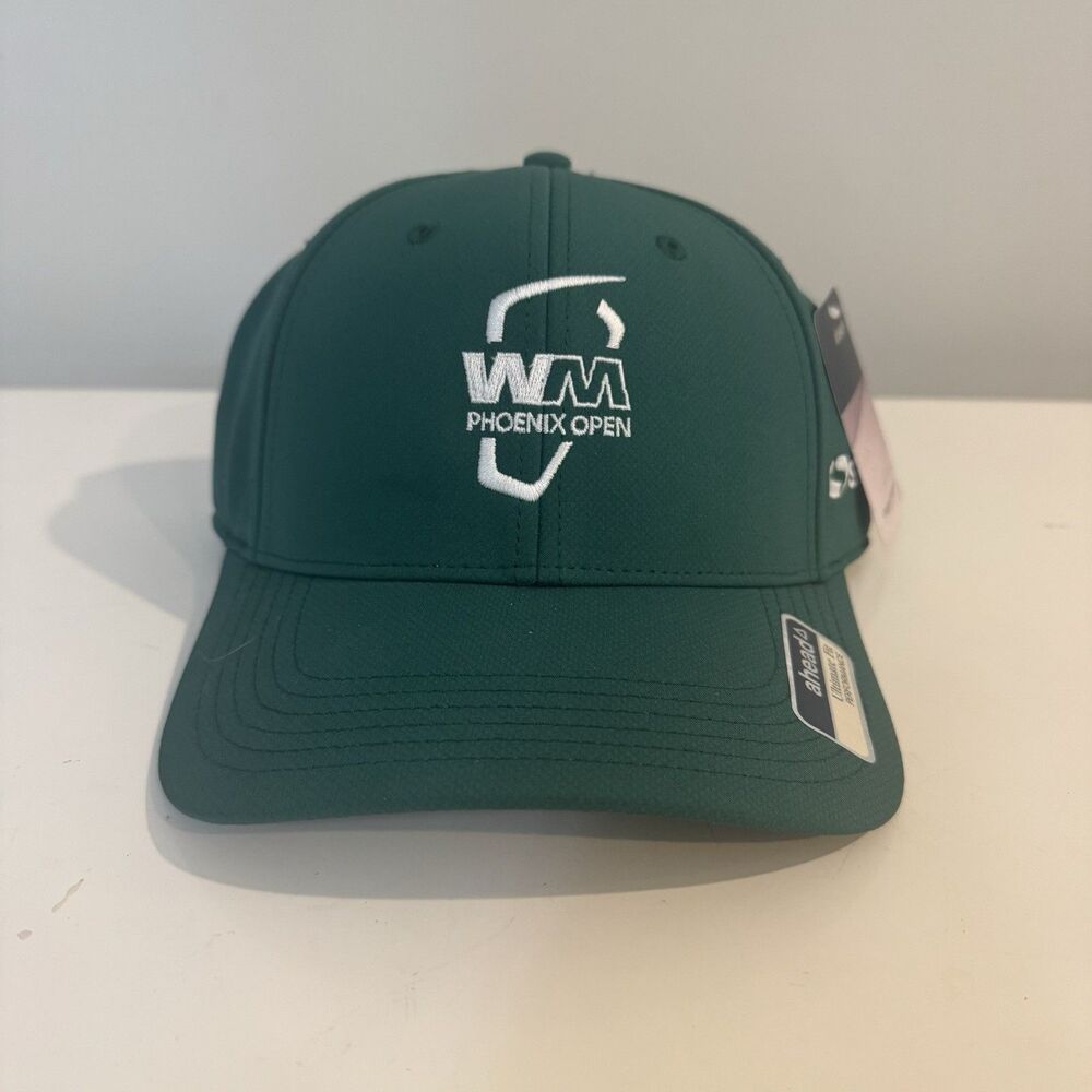 Waste Management Phoenix Open Green Ahead Relaxed Fit Strapback Hat New